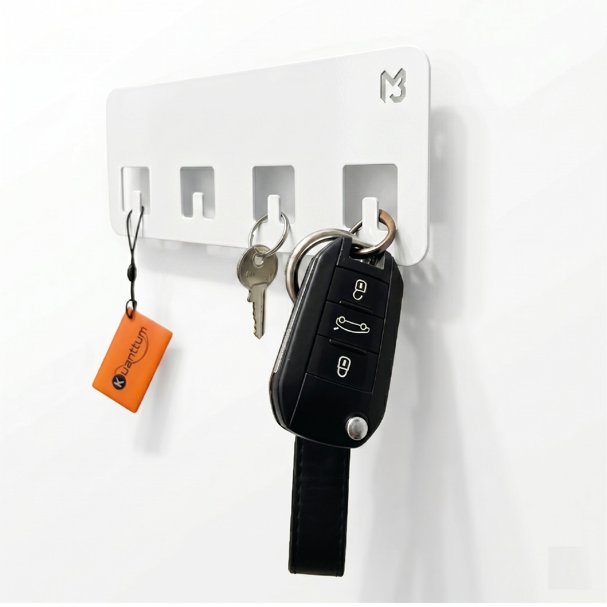Porta-Chaves de Parede em Aço – Design Minimalista e Alta Durabilidade